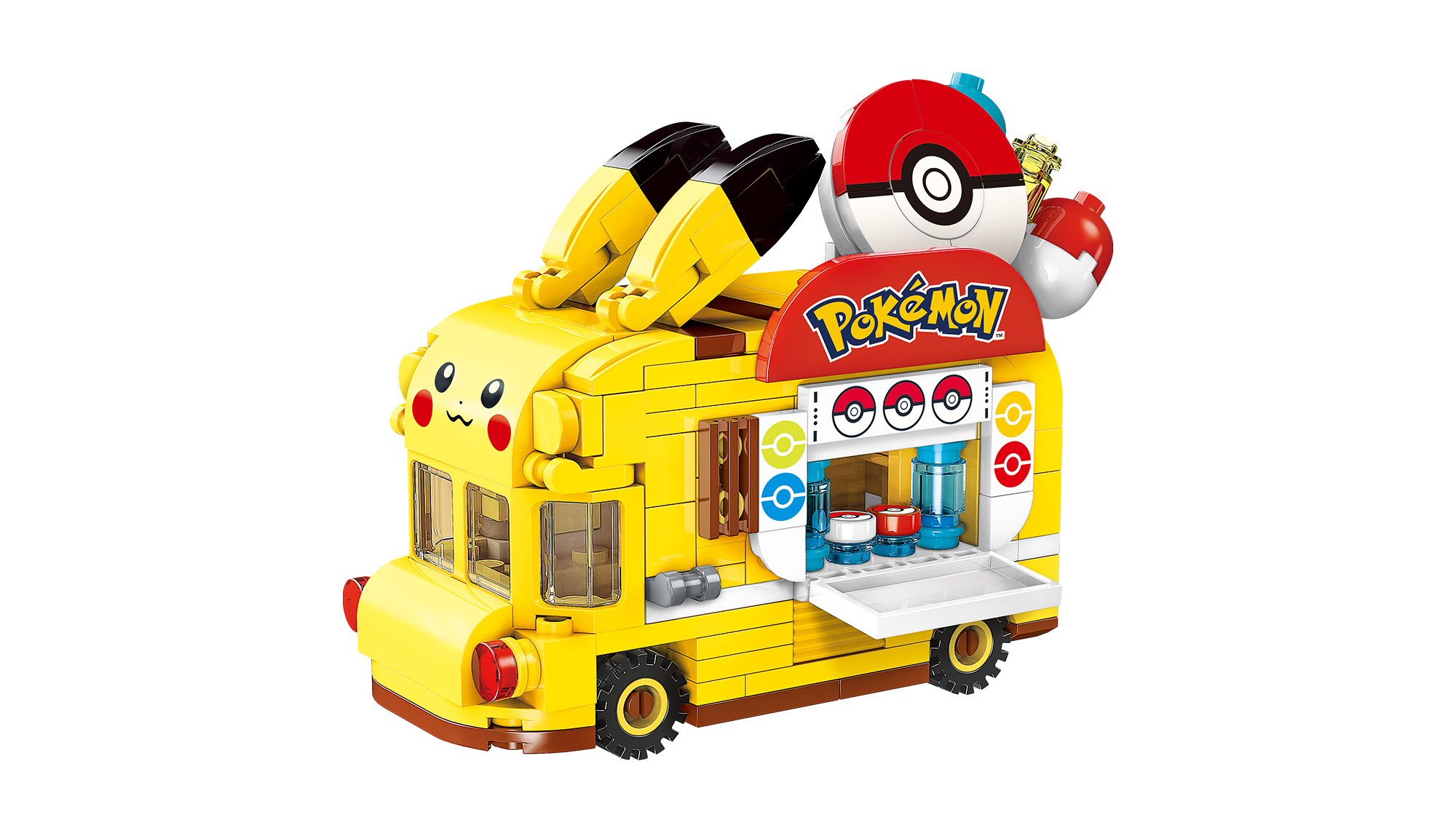 Pikachu Poke Ball Car